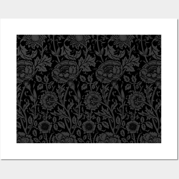 William Morris Floral Pattern Wall Art by Eclectic At Heart